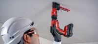 Go to slide 3 of 7: SD 5000-22 Cordless drywall screwdriver Cordless drywall screwdriver with powerful Nuron battery for more torque and screws per charge when hanging drywall, wood boards, and exterior sheathing Applications 1