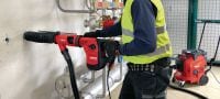 Go to slide 4 of 6: TE DRS-Y Dust removal system Dust removal system for concrete drilling and chiseling with Hilti SDS Max (TE-Y) rotary hammers Applications 3