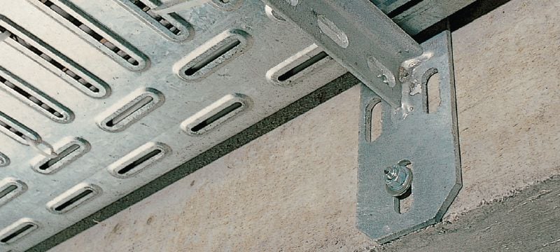 HSC-A 淺式倒切錨栓 終極性能的淺倒切安卡錨栓 (碳鋼、外螺紋) 應用 1
