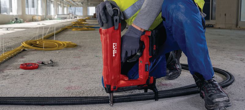BX 3-ME-22 充電式混凝土擊釘槍 (M&E 版) Nuron 電動擊釘緊固器工具，適用於將線纜、導管和螺紋螺栓安裝到混凝土、鋼和磚石上 (最大釘長為 24 mm│15/16”) 應用 1