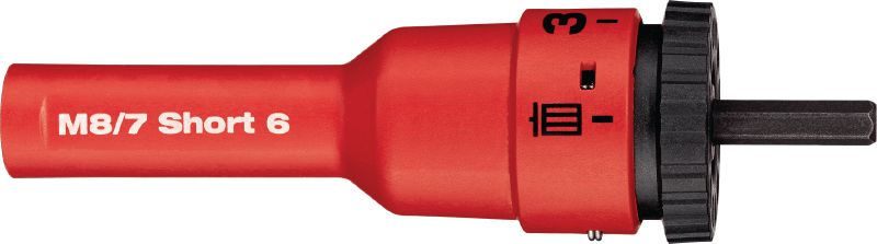 Image 1 of 1: 背栓孔检测深度尺 S-DG BT M8/7 Short 6 