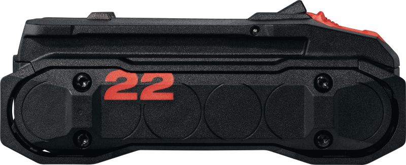 Image 1 of 5: B 22-55 Nuron battery Compact and light 22V Li-ion battery for light-duty tasks using Nuron power tools