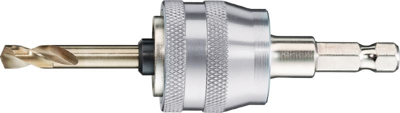 Image 1 of 1: MetalCut arbor inc. pilot bit Arbor with pilot bit for use with Premium MetalCut hole saws