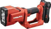 Go to slide 2 of 3: SL 4-22 cordless searchlight Cordless LED light with powerful long-range beam and 3 modes (searchlight, floodlight and combined) for illuminating work areas (Nuron battery platform)