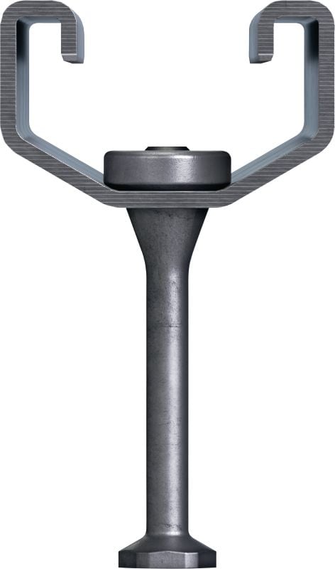 Image 5 of 10: Standard HAC-V Anchor channel Cast-in anchor channels with upgraded load capacity and multiple embedment depths for economical fastening of curtain wall façades