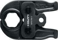 Go to slide 2 of 2: NPR PM V Pipe press jaw Press jaws for V profile press fittings up to 35 mm. Compatible with Hilti NPR 19-A pipe press tool
