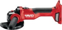 Go to slide 3 of 13: AG 4S-A22 (100) Cordless angle grinder 22V cordless angle grinder with electronic speed control and brushless motor for everyday cutting and grinding with discs up to 100 mm
