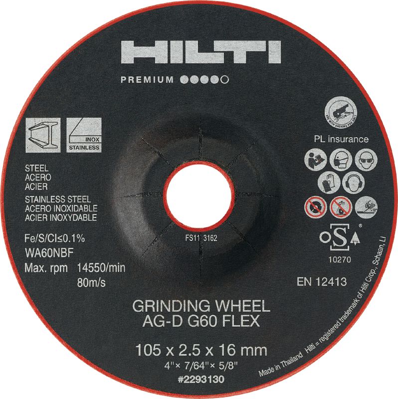 SP Flexible grinding wheel Premium flexible abrasive grinding wheel for faster, more comfortable rough to fine grinding of carbon/stainless steel and aluminum