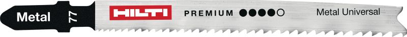 Image 1 of 1: Universal jig saw blades for metal Bimetal jig saw blades for cutting virtually all common types and thicknesses of metal