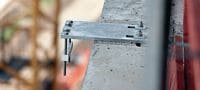 Go to slide 3 of 3: HBC-T Serrated T-bolts Serrated T-bolts for tension, perpendicular and parallel shear loads (3D loads) Applications 1