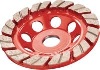 Slide 1 of 2 (selected): SPX Turbo A Diamond grinding cup wheel Ultimate diamond cup wheel for highly efficient and scratch-free grinding of concrete, screed and natural stone