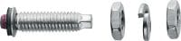 Electrical connector S-BT-ER Threaded screw-in stud (Stainless Steel, Metric thread) for electrical connections on steel in highly corrosive environments