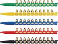 Slide 1 of 2 (selected): 6.8/18 M10 Clean-Tec powder cartridges (long) Collated .27 caliber long Clean-Tec cartridges for use with powder-actuated nailers for fastening metal decks