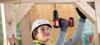 Go to slide 4 of 4: SF 2H-A12 Cordless hammer drill driver Subcompact-class 12V brushless hammer drill driver for when you need access, low weight and high control Applications 3