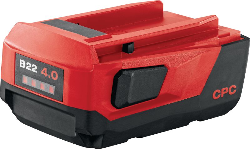 Image 1 of 1: B22 4.0 22V Battery High-power, compact 22V 4.0 Ah Li-ion battery