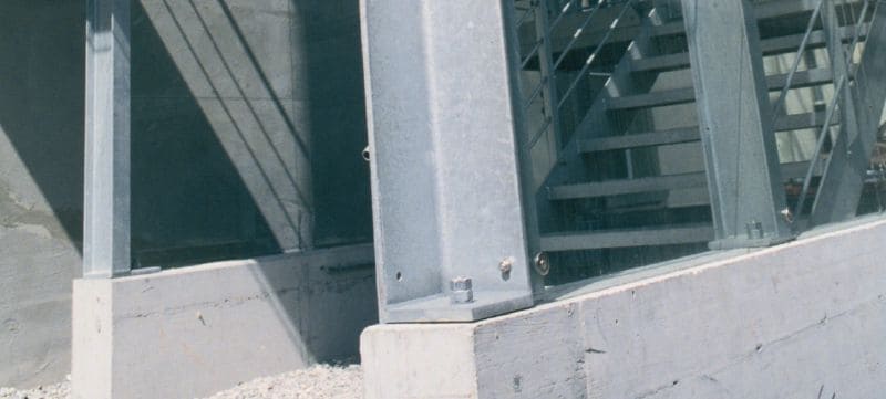HDA-PR 倒切錨栓 終極性能預設倒切安卡錨栓，適用於動態負載 (不銹鋼) 應用 1