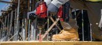Go to slide 3 of 5: SF 6H-22 Cordless hammer drill driver Power-class hammer drill driver with Active Torque Control and advanced ergonomics for universal drilling and driving on wood, metal and masonry (Nuron battery platform) Applications 1