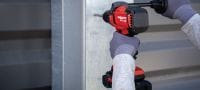 Go to slide 3 of 3: SF 6-22 Cordless drill driver Power-class drill driver with Active Torque Control and advanced ergonomics for universal drilling and driving on wood and metal (Nuron battery platform) Applications 1