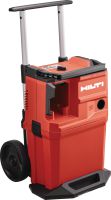 Slide 1 of 6 (selected): VC 4LX-22 T15 cordless L-Class dust extractor Powerful cordless dust extractor with large container for connection with power tools and jobsite clean ups (wet & dry), 15l (8 gallon) tank (Nuron battery)