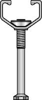 Go to slide 4 of 4: HAC-T Standard anchor channel Serrated cast-in anchor channels in standard sizes and lengths with the approvals needed for 3D loads