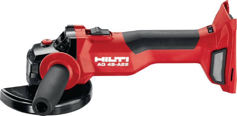 Image 3 of 13: AG 4S-A22 (100) Cordless angle grinder 22V cordless angle grinder with electronic speed control and brushless motor for everyday cutting and grinding with discs up to 100 mm